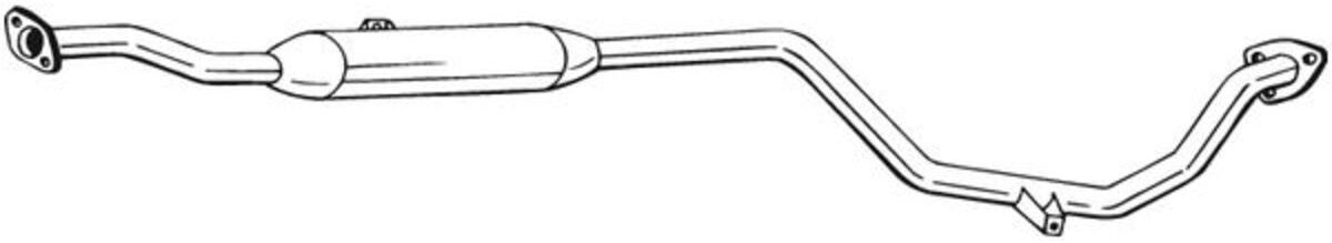 Bosal Silenziatore centrale 285-275