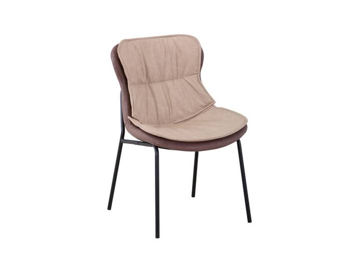 Kayoom Stuhl, Beige, Hellbraun, 54x84x64 cm, Esszimmer, Stühle, Esszimmerstühle