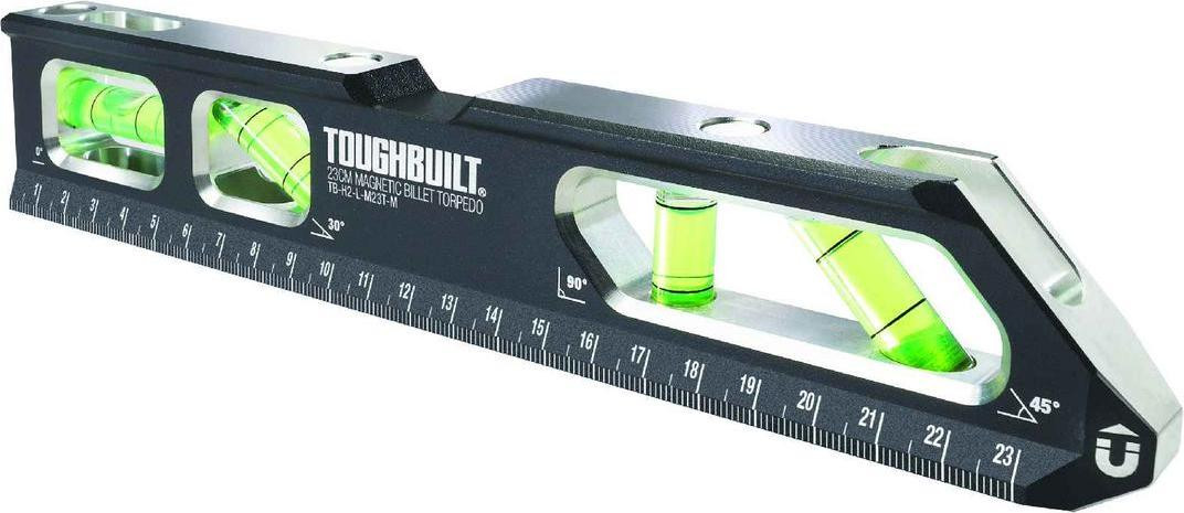 Toughbuilt Magnetische waterpas torpedo model 22 cm