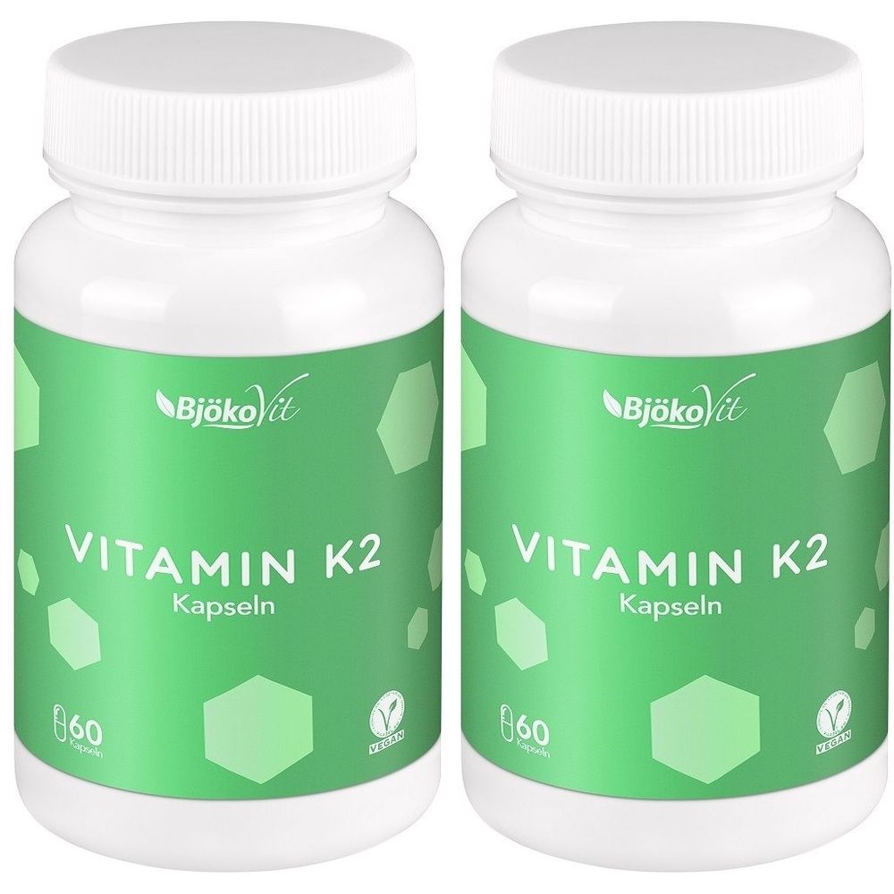 Vitamin K2 MK7 all-trans vegan Kapseln 2x 2x60 St