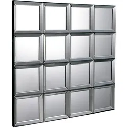 XORA Spiegelkachelset 16-tlg. JOLIE - B/H ca. 80.00x80.00