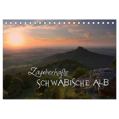 Zauberhafte Schwäbische Alb (Tischkalender 2027 DIN A5 quer), CALVENDO Monatskalender