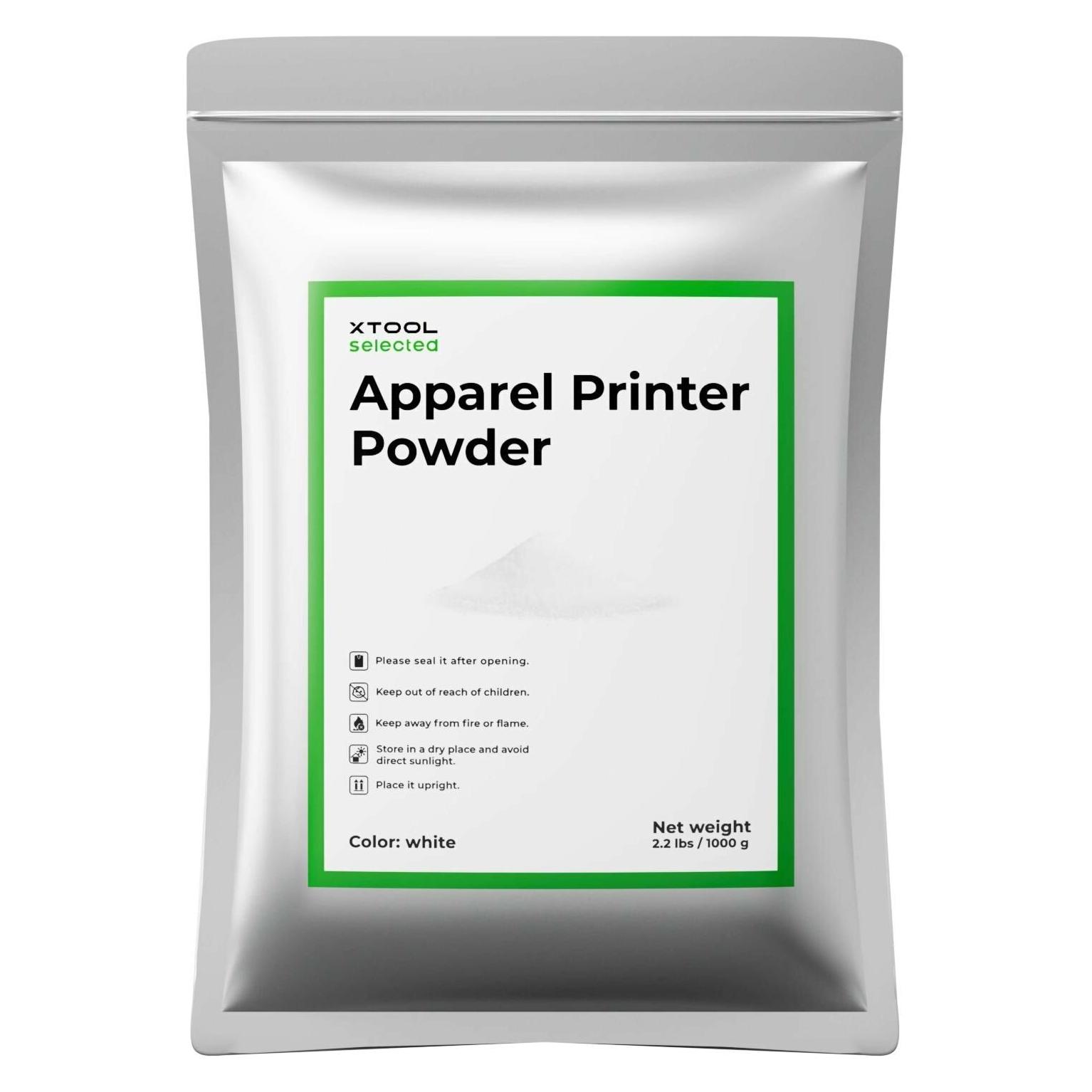 XTool Selected Apparel Printer Powder(1 kg) (P5020893)