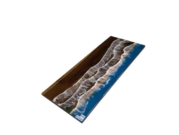 Xlmoebel Esstisch Designer Tisch aus Epoxidharz mit edler Optik (Esstisch, 1-St., Esstisch), Hergestellt in Europa