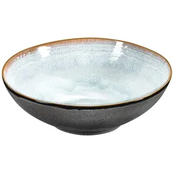 zzz_ArchivedbyPCD_Medard de Noblat MÃdard de Noblat - Shadow Aqua - Saladeschaal 24 cm - 2 delig (AI60CCB0001SP), Schüssel + Schale, Gold, Blau, Braun, Grau