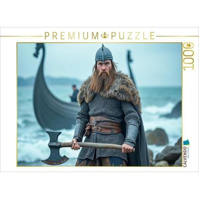 CALVENDO Puzzle Wikingerkrieger (ca. 9. Jh. n. Chr.) | 1000 Teile Lege-Größe 64x48cm Foto-Puzzle für glückliche Stunden, Sonstige von , Calvendo
