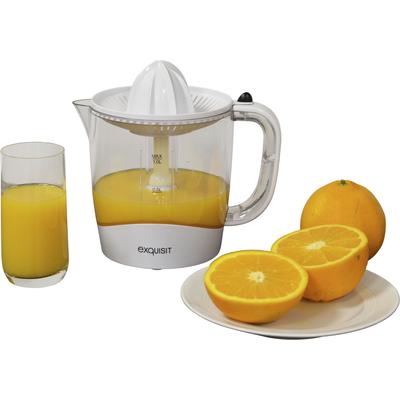 EXQUISIT Zitruspresse "ZP 3001 wet", weiß, B:14,8cm H:20,6cm T:21,3cm, Entsafter, für eine exquisit"e" Erfrischung zwischendurch