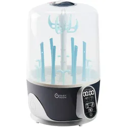 BABYMOOV Dampfsterilisator Turbo Pure - blau|transparent|weiß