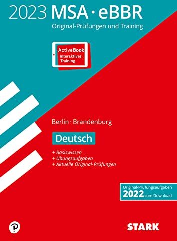 STARK Original-Prüfungen und Training MSA/eBBR 2023 - Deutsch - Berlin/Brandenburg - Preis vom 10.10.2026 11:48:34 h
