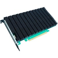 SSD7104 PCIe 3.0 x16 4-Port M.2 NVMe, RAID-Karte