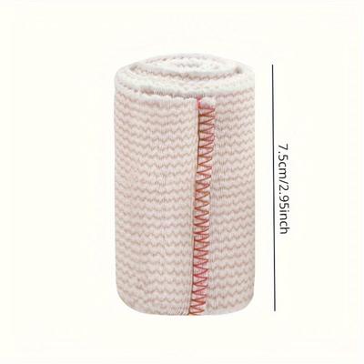 Latex Free Elastic Bandage Wrap With Touch Closure For Injury Compression Support m