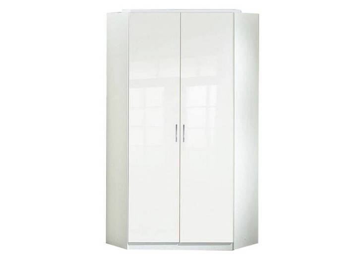 Eckschrank Clack Weiß Hochglanz