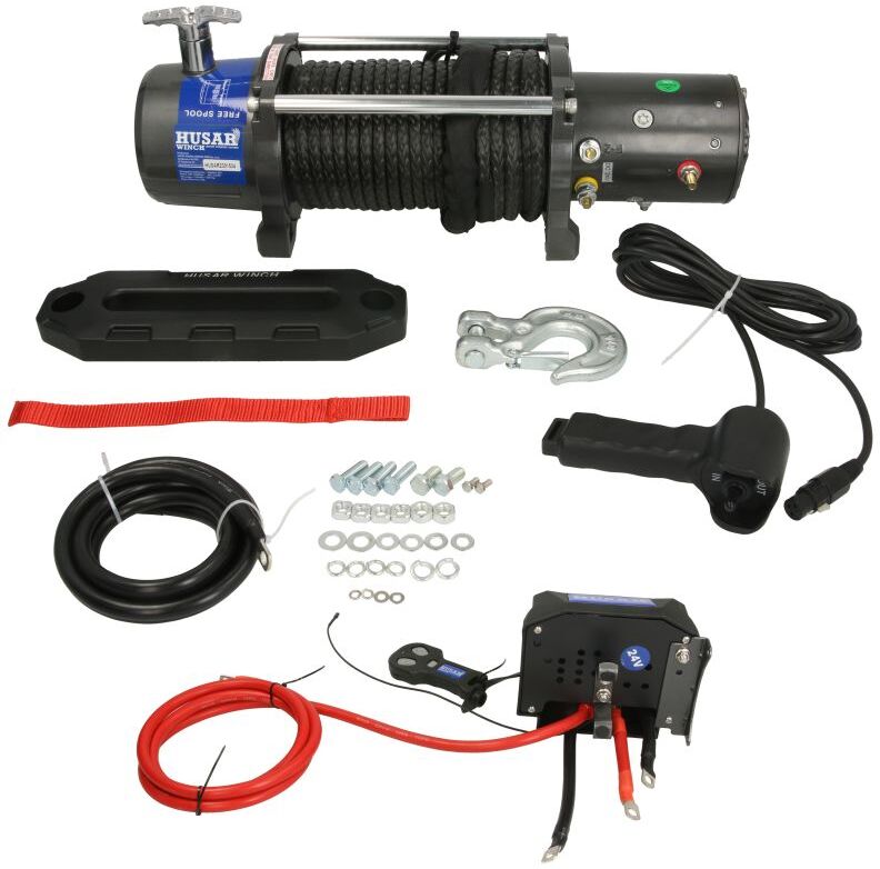 Vaijerivinssi Maastoajoneuvoihin Husar Winch Bst13000lbs24v-S
