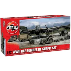 Airfix Bausatz RAF Bomber Flugplatz Fahrzeuge und Ausrüstung 1:72