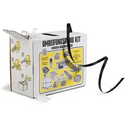 Transpak, Verpackungsmaterial, Umreifungsband Breite 12,7mm Stärke 0,55mm Länge 600m PP schwarz