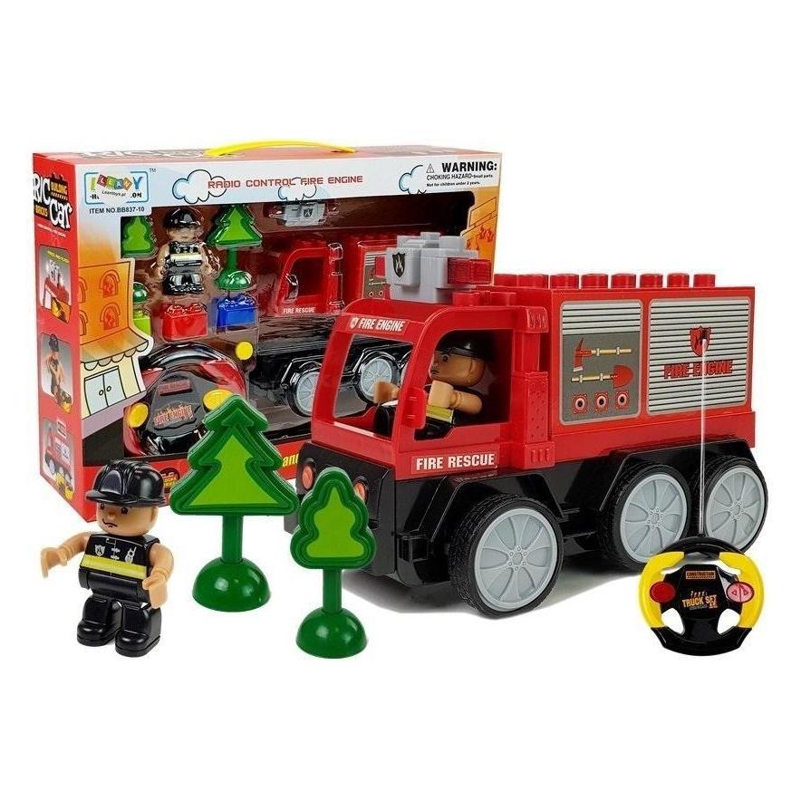 Lean Toys Ferngesteuertes Feuerwehrauto R/C (LT7212)