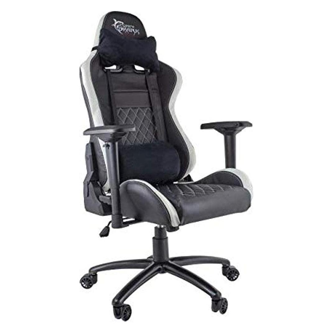 White Shark Gaming chair Nitro GT Gaming Chair, Black-white (NITRO-GT)