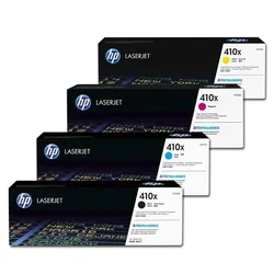 HP 410X (CF410XCMYK) - toner, black + color (schwarz + farbe)