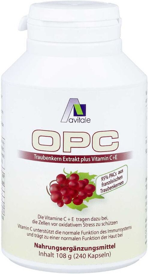 Avitale Opc Traubenkern Vegi Kapseln 240stk