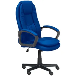 Carmen 6682-1 Chefsessel mit Kunstleder – Blau