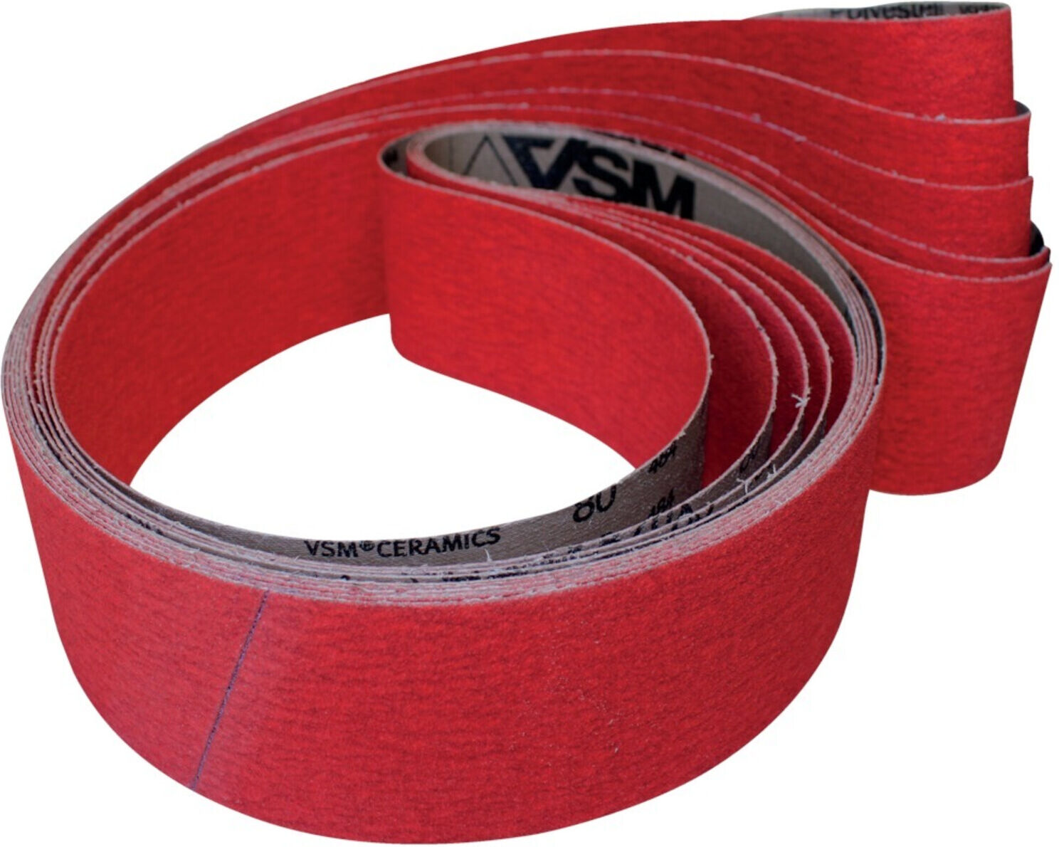 VSM Schleifband Keramikkorn XK870X, 50x2000 mm, Körnung: 80 (733639)
