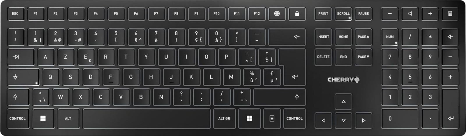 Cherry KW 9100 SLIM Draadloos toetsenbord
