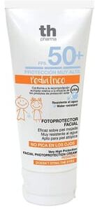 Th Pharma Sun Fotoprotetor Facial Pediátrico Não Arde Nos Olhos SPF50+ 50 ml