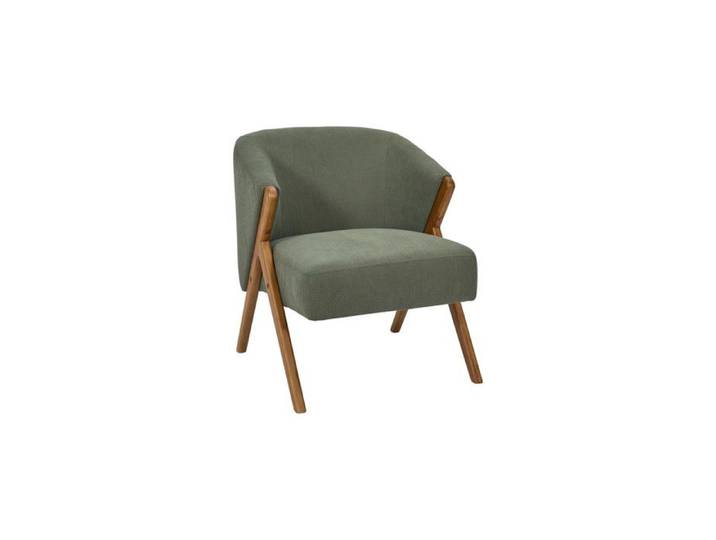 Fauteuil Design Côtelé  Jules  72cm Vert