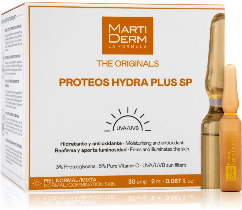 MartiDerm The Originals Proteos Hydra Plus SP Ampoules anti-wrinkle treatment in ampoules 30x2 ml