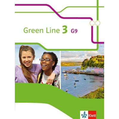 Green Line 3 G9. Schülerbuch. Klasse 7. Ausgabe ab 2015. (Fester Einband), Gebundene Ausgabe von , Klett Schulbuchverlag