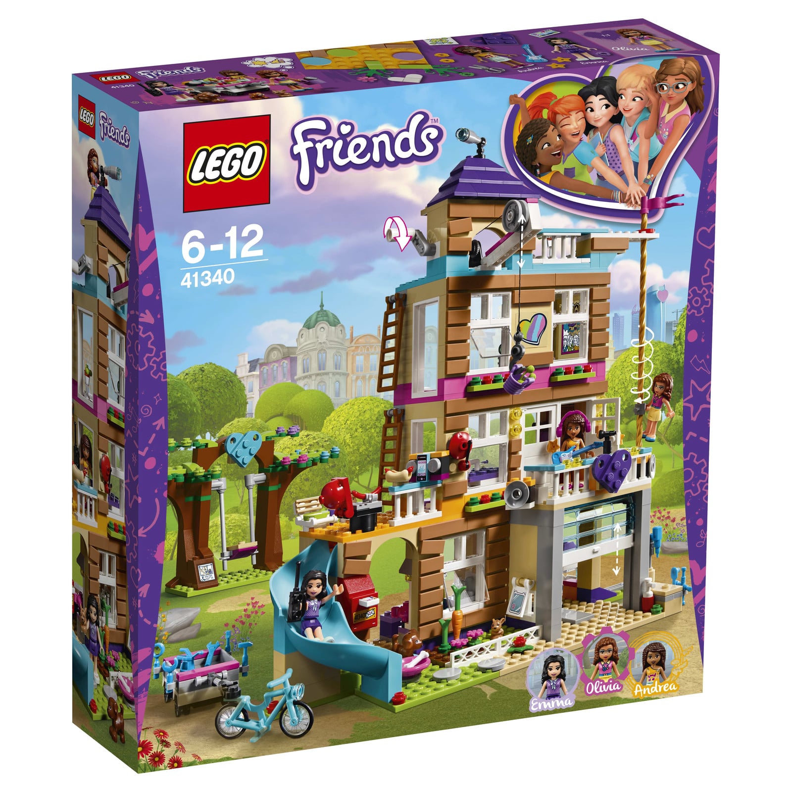 LEGO Friends Vriendschapshuis 41340