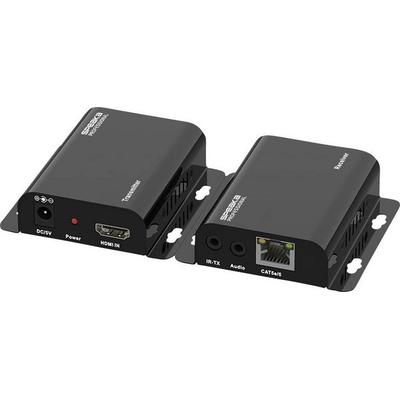 SpeaKa Professional SP-HDMIS-210 HDMI® HDMI Extender über Heimnetzwerk (IP-basiert) 200m