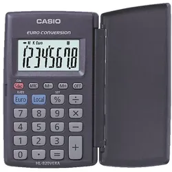 CASIO Taschenrechner »HL-820VERA« blau, 6.3x10.4x1 cm