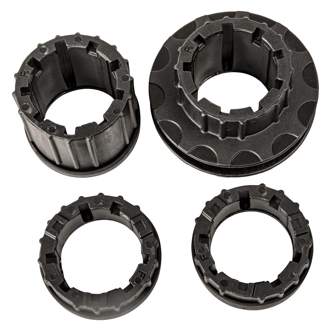 PRO Bike Gear Distanzringset Fahrradtasche Mega Set=4stk. Achsbreitenanpassung (39183980)
