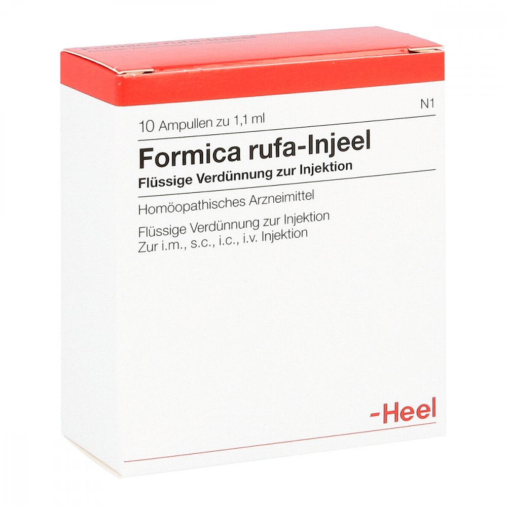 Biologische Heilmittel Heel GmbH Formica Rufa Injeel Ampullen 00392365