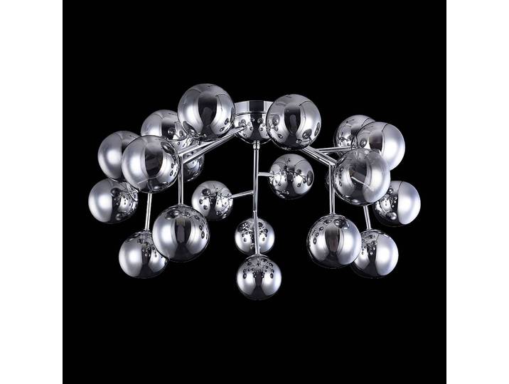 Maytoni Deckenleuchte Dallas, dimmbar, chrom / silber, für Wohn- / Esszimmer, Metall, Modern, Kugellampe