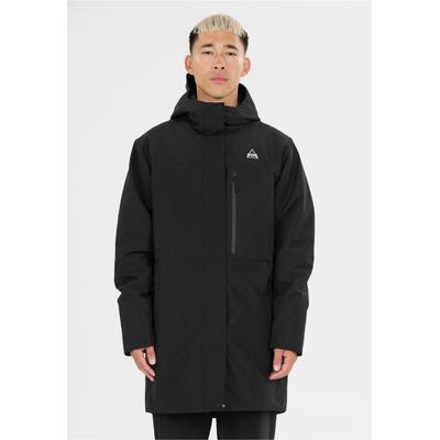 Outdoorjacke SOS "Trikora", Herren, Gr. M, schwarz, 100% Polyester, unifarben, normal, ohne Ausschnitt, Jacken Outdoorjacke, mit wasserdichter Membran