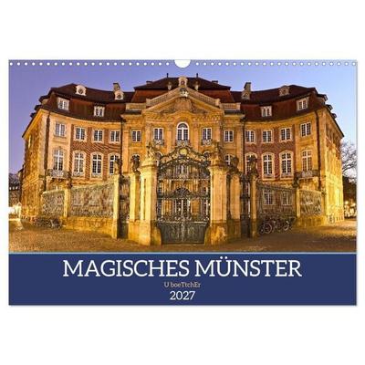 Magisches Münster (Wandkalender 2027 DIN A3 quer), CALVENDO Monatskalender
