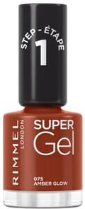 Rimmel London Super Gel Nail Polish #075 - Amber Glow