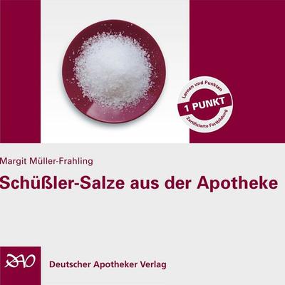 Schüßler-Salze aus der Apotheke - Margit Müller-Frahling, Download, 9783769271294