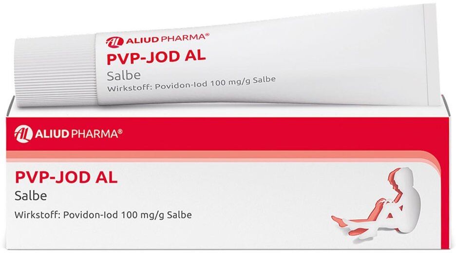PVP-Jod AL Salbe bei Wunddesinfektion (Antiseptikum)