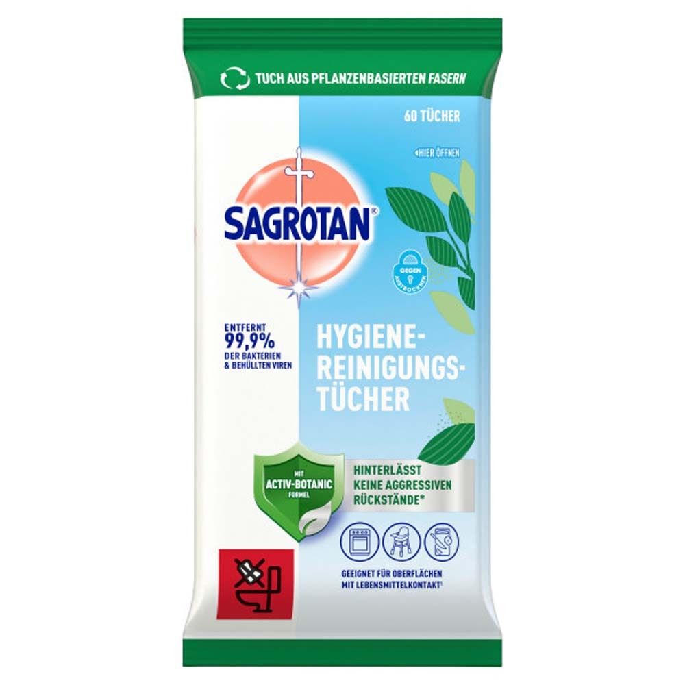 Sagrotan Hygiene-Reinigungstücher 60 St Tücher