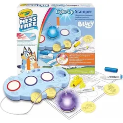 Crayola: Color Wonder Zaubermalset mit leuchtendem Pinsel - Bluey