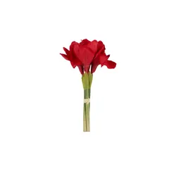 Amaryllis   ¦ rot ¦ Kunststoff ¦ Maße (cm): H: 32