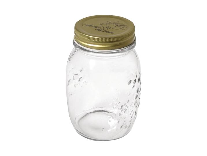 Rayher Schraubdeckel-Glas 14 × 8.5 cm 500 ml