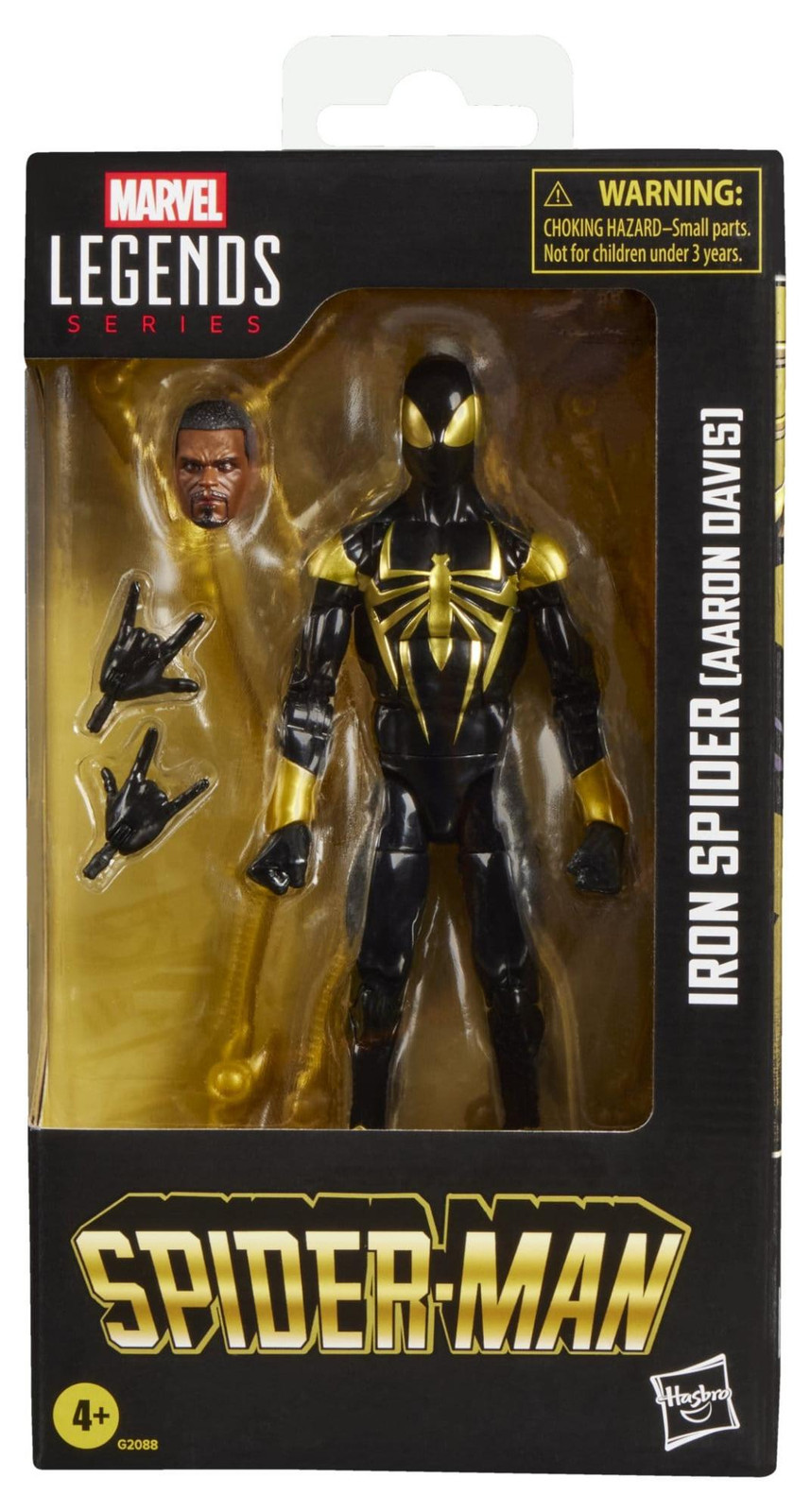 Hasbro Marvel Legends Series Spider-Man Iron Spider Aaron Davis Actiefiguur 15 cm
