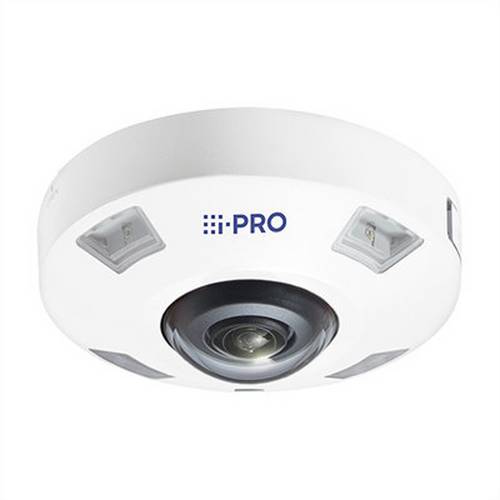 I-PRO WV-S4576LA Fisheye Kamera 12 MP, 180°/360°, IR-LED 14m