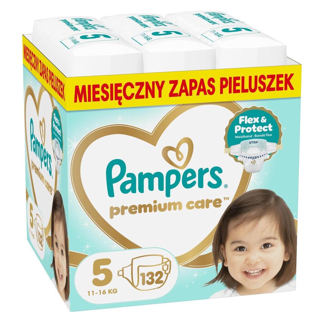 Pampers Premium Care Size 5 Diapers 132 Pieces (Gr. 5, 132 Stk.) (69386102)