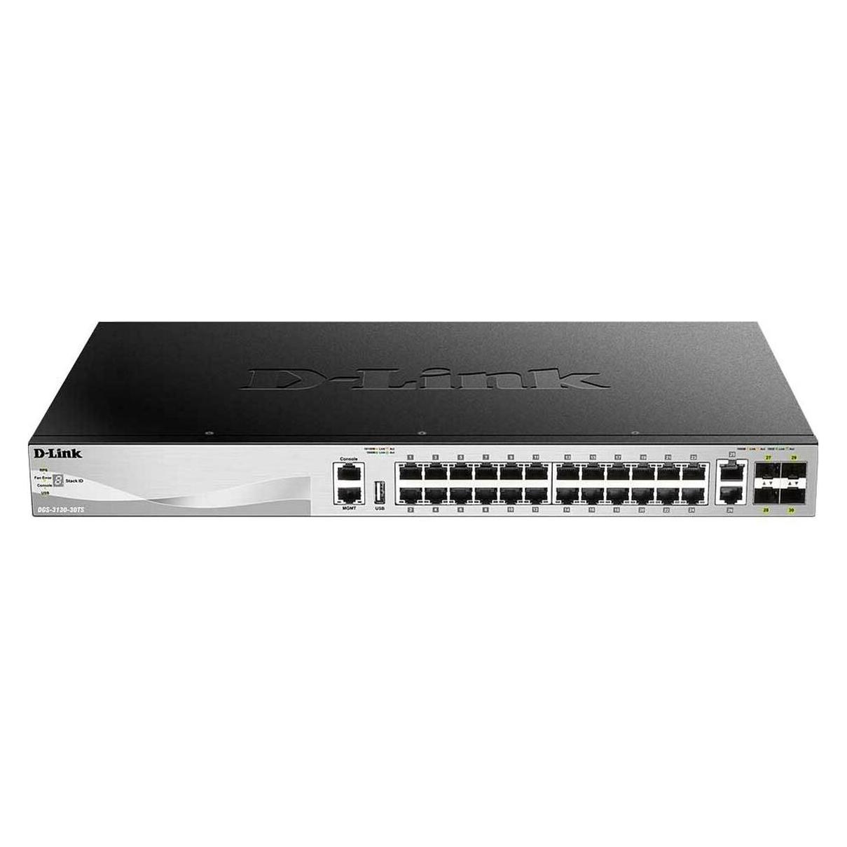 D-Link 30-Port Stackable Switch (30 Ports) (DGS-3130-30TS/E)