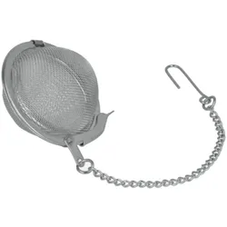 Teesieb Ø 4,5 cm Edelstahl Silber